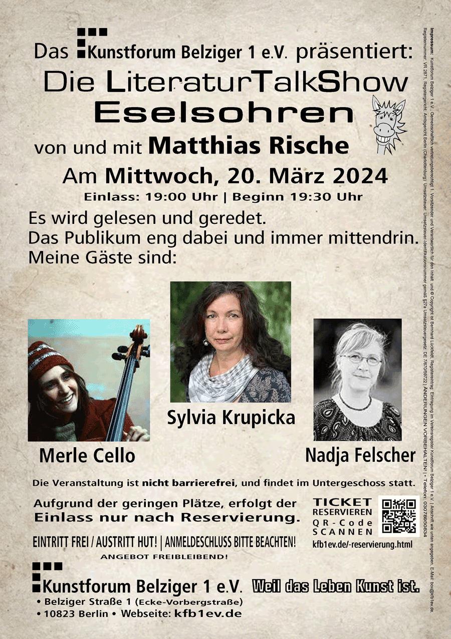 LiteraturTalkShow Eselsohren_Mit-20-Maerz-2024_im_KFB1